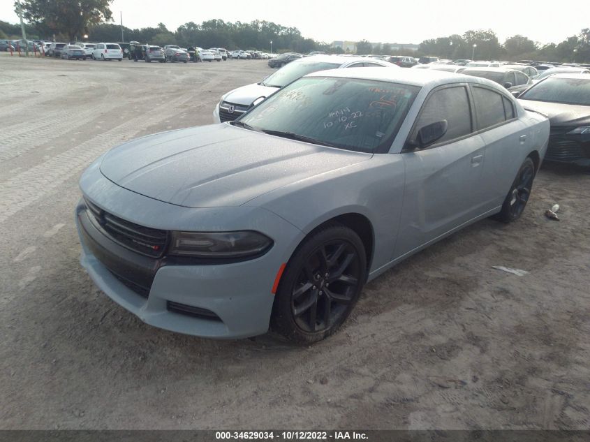 2021 DODGE CHARGER SXT VIN: 2C3CDXBG7MH643424