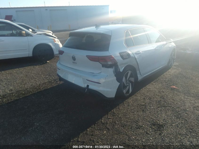 2022 VOLKSWAGEN GOLF GTI SE VIN: WVWL87CD0NW124657
