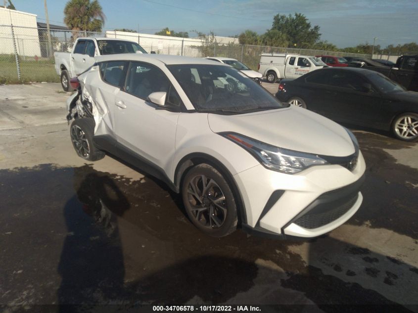 2021 TOYOTA C-HR LE/XLE/LIMITED/NIGHTSHADE VIN: NMTKHMBX3MR124641