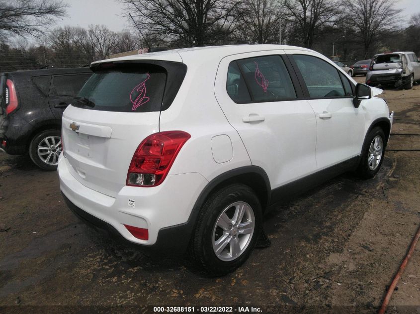2020 CHEVROLET TRAX LS VIN: KL7CJKSB0LB049614