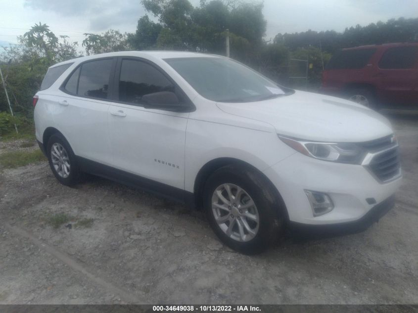 2021 CHEVROLET EQUINOX LS VIN: 3GNAXHEV1MS154967