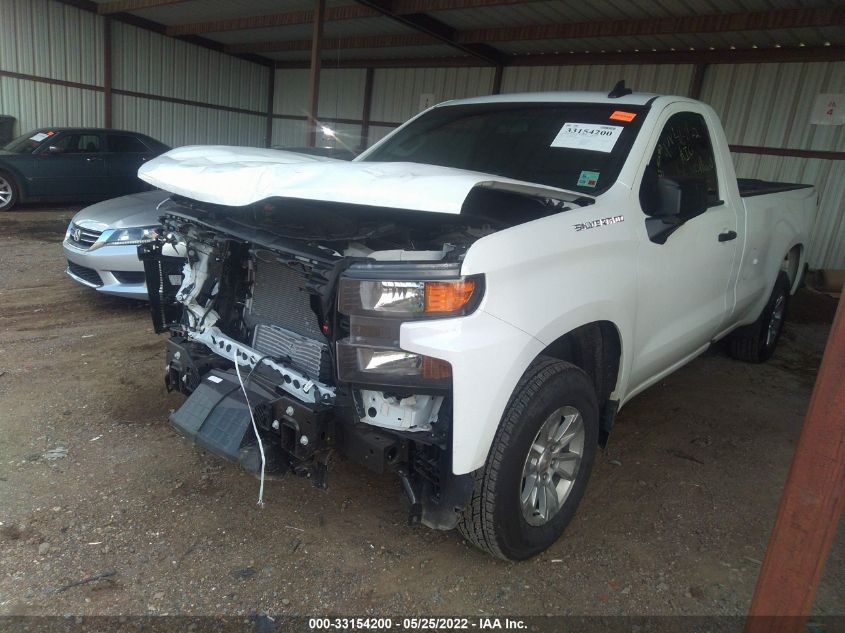 2021 CHEVROLET SILVERADO 1500 WORK TRUCK VIN: 3GCNWAEK5MG364582