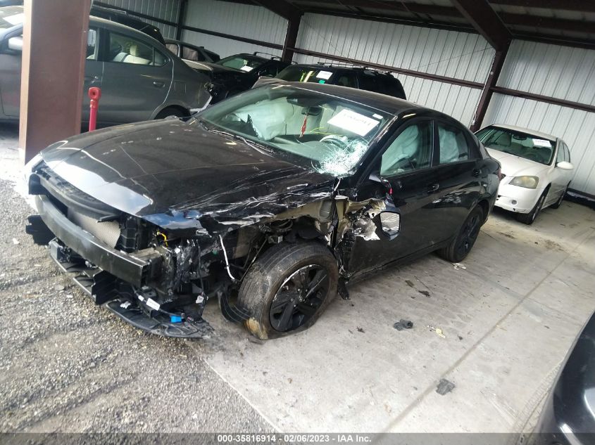 2022 HYUNDAI ELANTRA SEL VIN: 5NPLS4AG4NH059749