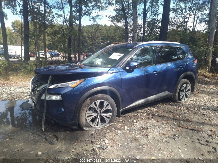 2021 NISSAN ROGUE SV VIN: 5N1AT3BA3MC683556