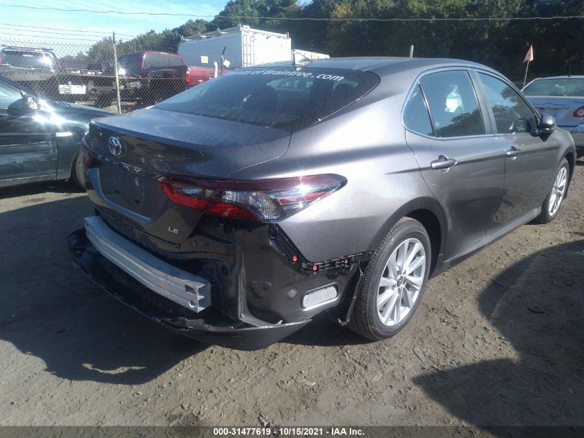 2021 TOYOTA CAMRY LE VIN: 4T1C11AK3MU512667