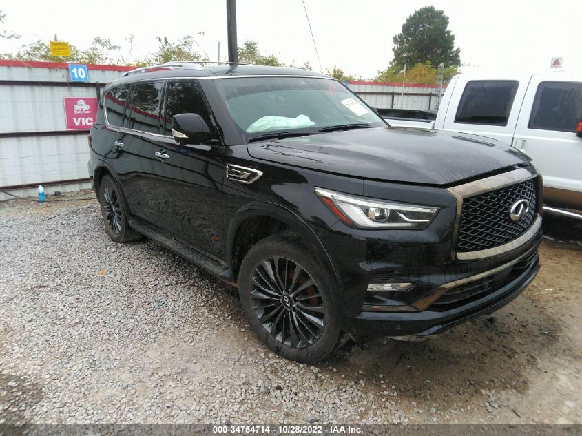 2021 INFINITI QX80 PREMIUM SELECT VIN: JN8AZ2AF0M9720851