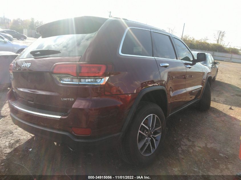 2022 JEEP GRAND CHEROKEE WK LIMITED VIN: 1C4RJFBG2NC166981