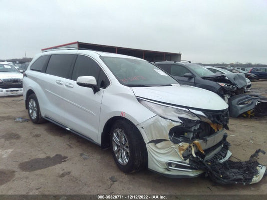 2022 TOYOTA SIENNA PLATINUM VIN: 5TDESKFCXNS055184