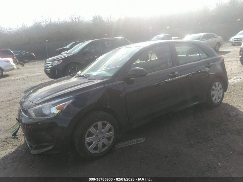 2022 KIA RIO 5-DOOR S VIN: 3KPA25AD7NE491033