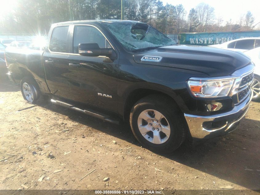 2022 RAM 1500 BIG HORN VIN: 1C6RREBG2NN219807