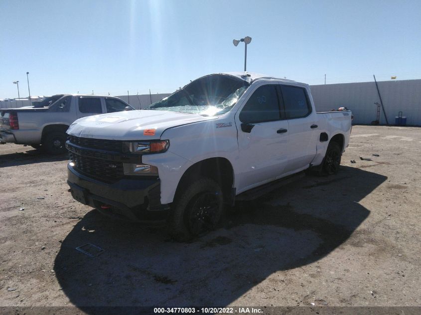 2021 CHEVROLET SILVERADO 1500 CUSTOM TRAIL BOSS VIN: 1GCPYCEF4MZ398790