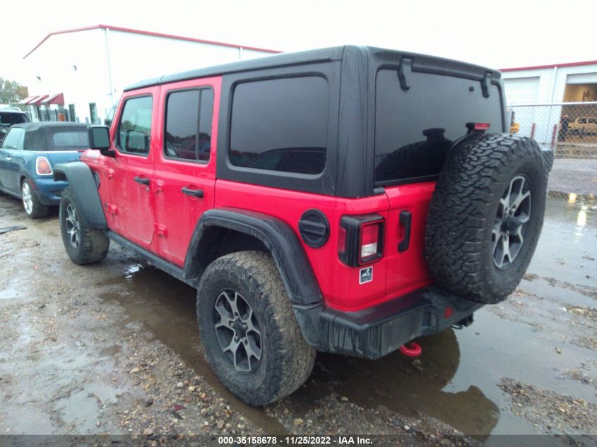 2021 JEEP WRANGLER UNLIMITED RUBICON VIN: 1C4HJXFG7MW559156