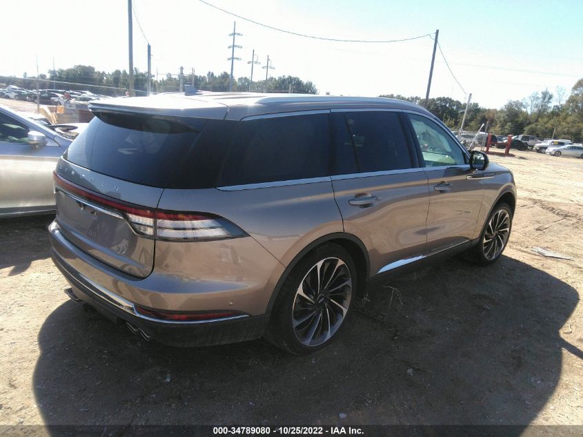 2020 LINCOLN AVIATOR RESERVE VIN: 5LM5J7XC7LGL00733