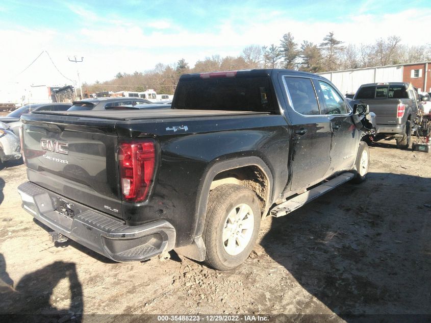 2021 GMC SIERRA 1500 SLE VIN: 3GTU9BED0MG103788