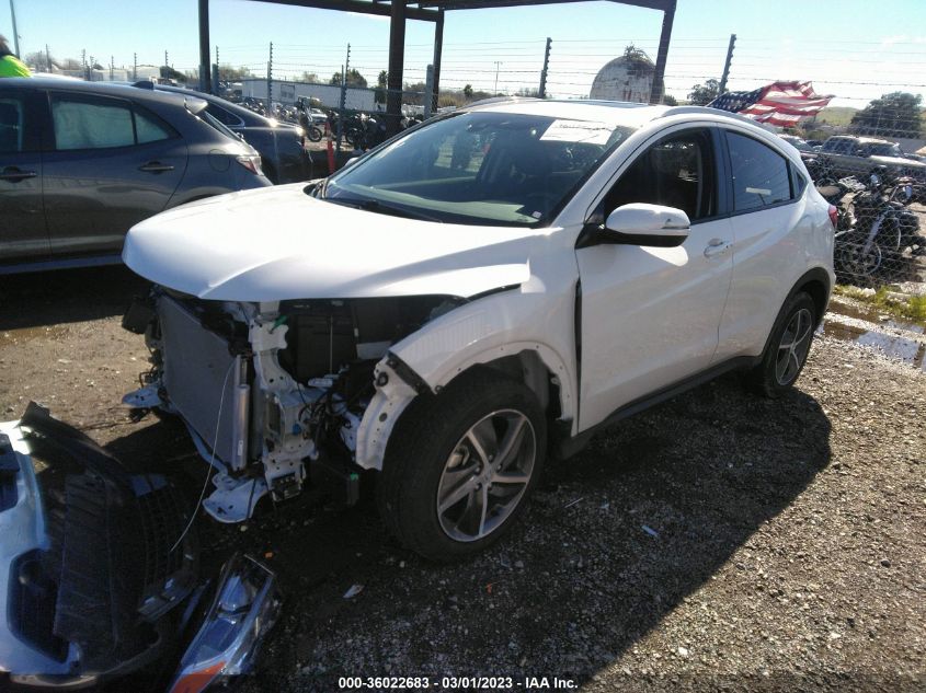 2022 HONDA HR-V EX VIN: 3CZRU5H55NM701267