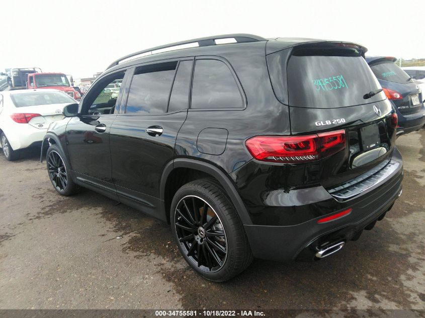 2022 MERCEDES-BENZ GLB GLB 250 VIN: W1N4M4GB2NW243584
