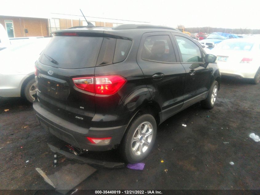 2020 FORD ECOSPORT SE VIN: MAJ6S3GLXLC334213