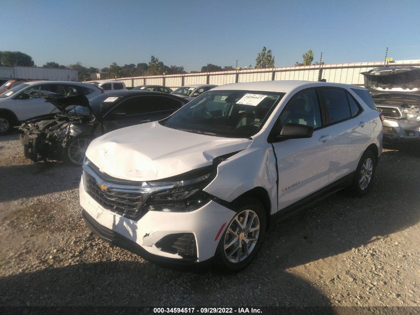 2022 CHEVROLET EQUINOX LS VIN: 3GNAXHEV4NS171554