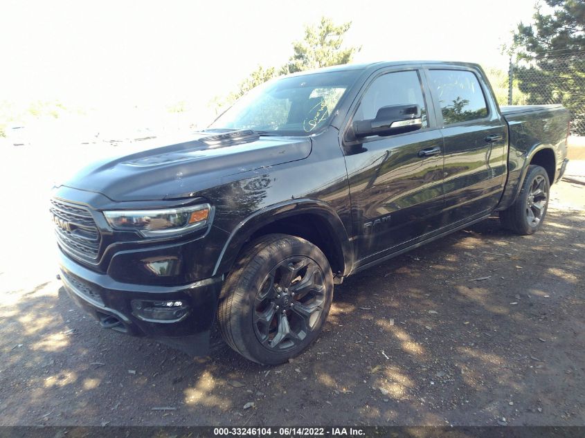 2021 RAM 1500 LIMITED VIN: 1C6SRFHTXMN550337