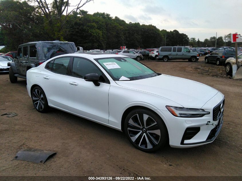 2022 VOLVO S60 MOMENTUM/INSCRIPTION VIN: 7JRL12FZ5NG160290