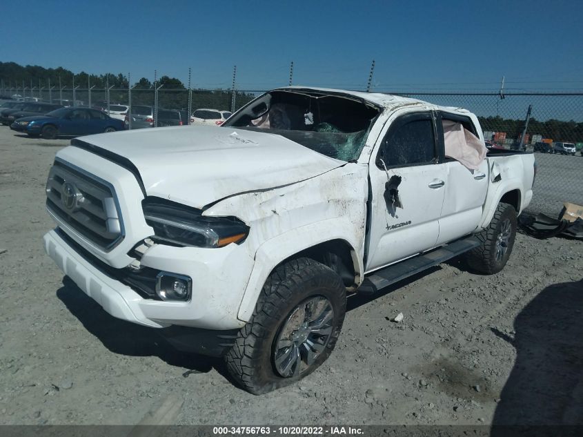 2020 TOYOTA TACOMA 4WD LIMITED VIN: 3TMGZ5AN3LM329868