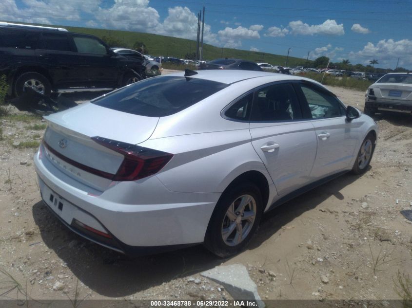2020 HYUNDAI SONATA SE VIN: 5NPEG4JAXLH053019