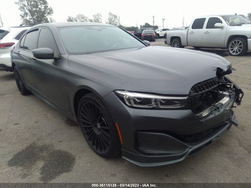 2022 BMW 7 SERIES ALPINA B7 XDRIVE VIN: WBA7U2C10NCH43007