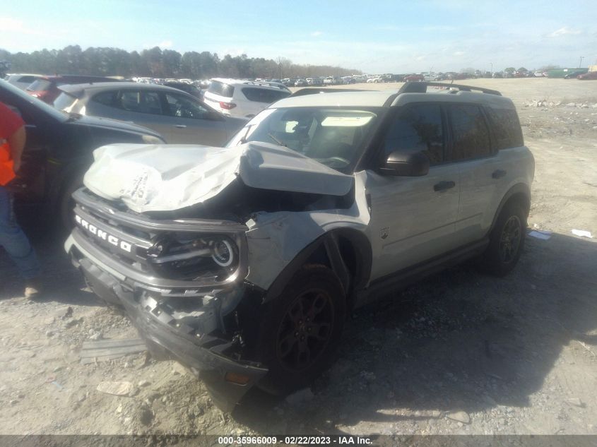 2022 FORD BRONCO SPORT BIG BEND VIN: 3FMCR9B69NRD37939