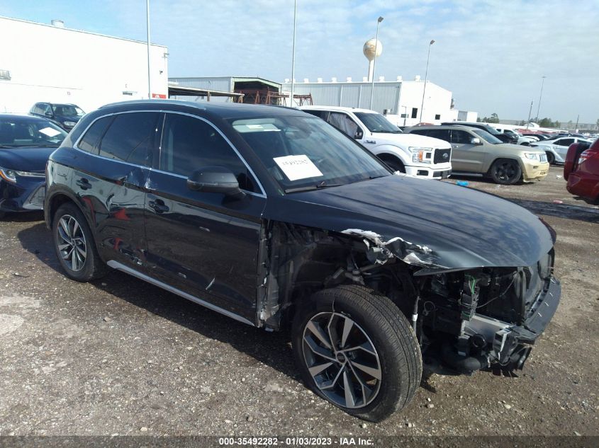 2021 AUDI Q5 PREMIUM PLUS VIN: WA1BAAFY9M2067712