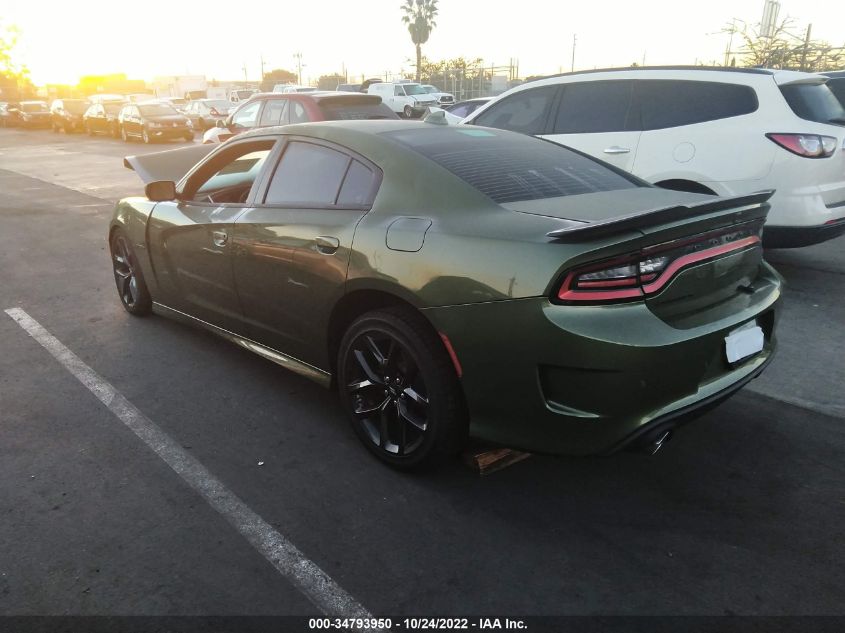 2022 DODGE CHARGER R/T VIN: 2C3CDXCT8NH169710