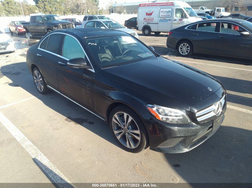 2021 MERCEDES-BENZ C-CLASS C 300 VIN: W1KWF8DB2MR653116