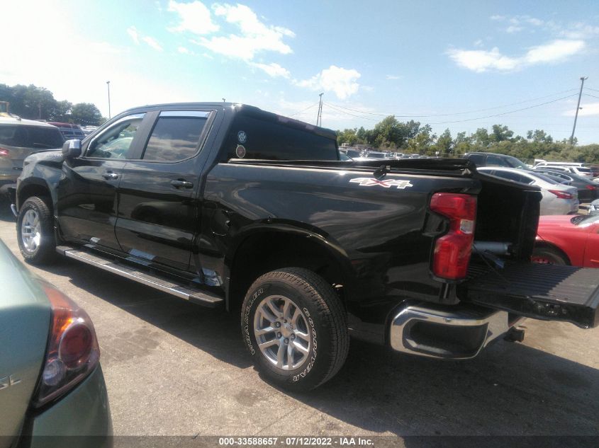 2021 CHEVROLET SILVERADO 1500 LT VIN: 1GCUYDED4MZ155763