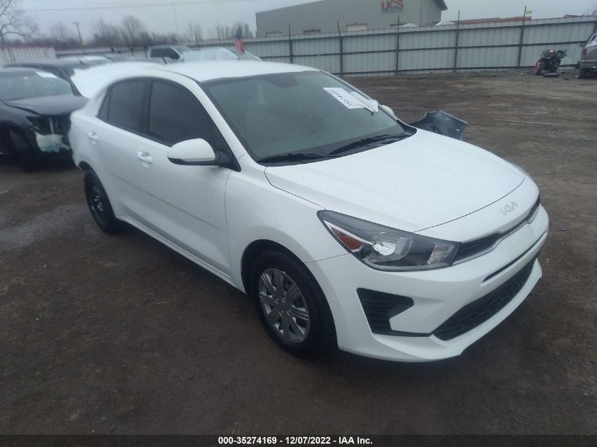 2022 KIA RIO LX VIN: 3KPA24AD9NE510546