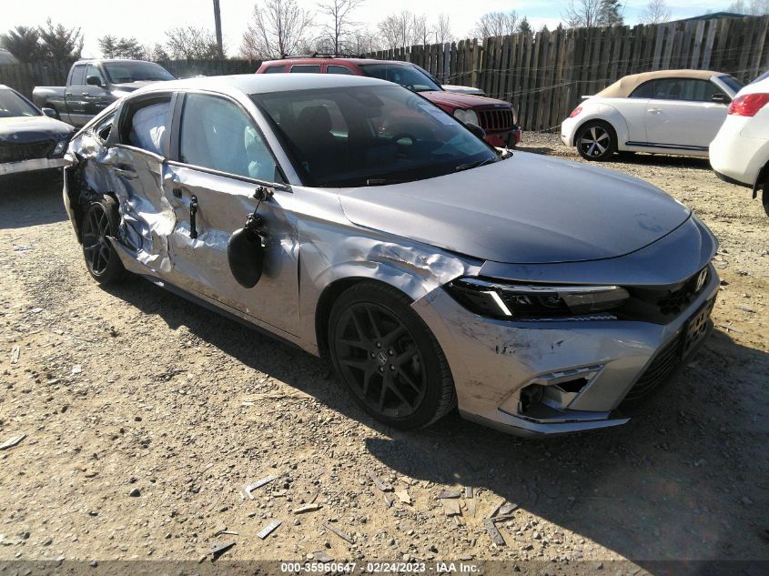 2022 HONDA CIVIC HATCHBACK SPORT VIN: 19XFL2H8XNE003610
