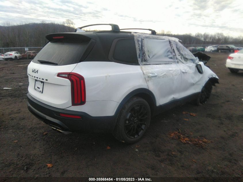 2022 KIA TELLURIDE SX VIN: 5XYP5DHC5NG275998
