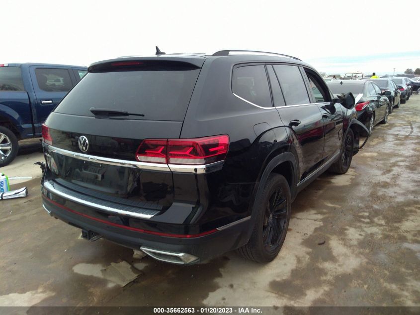 2021 VOLKSWAGEN ATLAS 3.6L V6 SEL VIN: 1V2ER2CA8MC579429