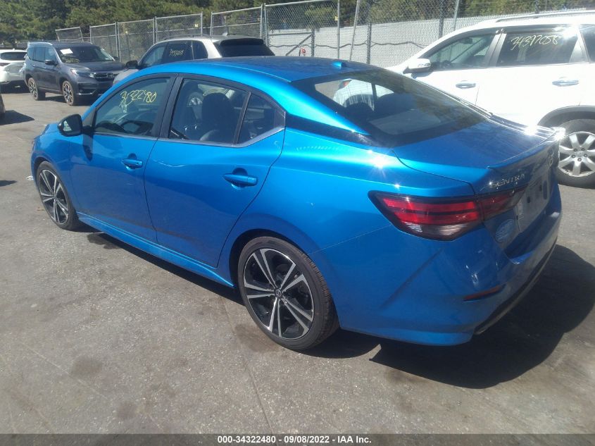 2021 NISSAN SENTRA SR VIN: 3N1AB8DVXMY282519