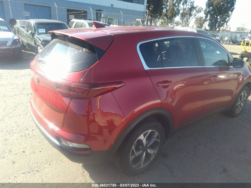 2022 KIA SPORTAGE LX VIN: KNDPM3AC1N7007096