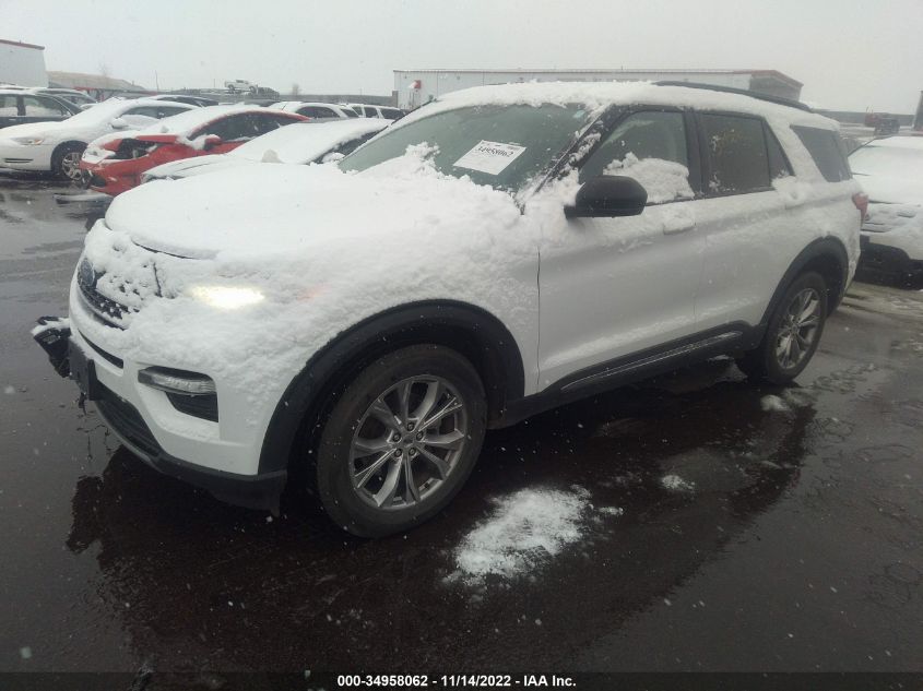 2020 FORD EXPLORER XLT VIN: 1FMSK8DH4LGC57462
