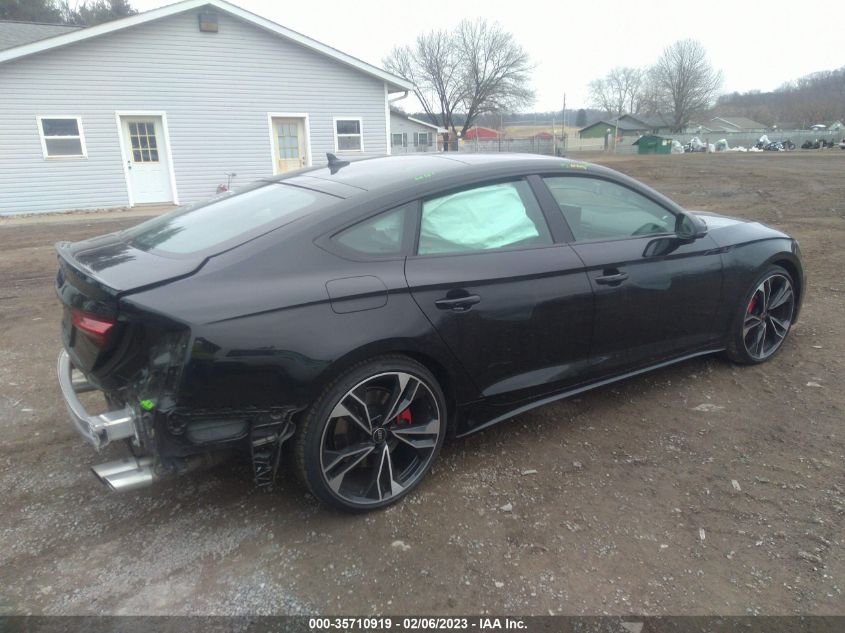 2022 AUDI S5 SPORTBACK PRESTIGE VIN: WAUB4CF55NA014296