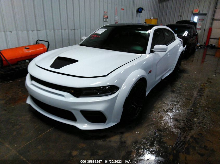 2021 DODGE CHARGER SCAT PACK WIDEBODY VIN: 2C3CDXGJ3MH599376