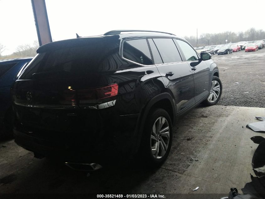 2022 VOLKSWAGEN ATLAS 3.6L V6 SE W/TECHNOLOGY VIN: 1V2KR2CA0NC533436