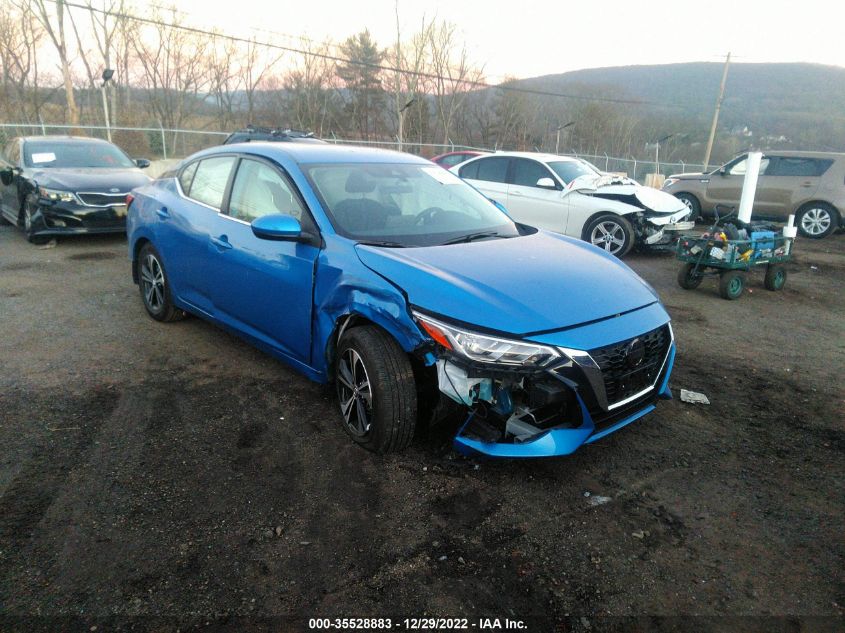 2022 NISSAN SENTRA SV VIN: 3N1AB8CV5NY275299