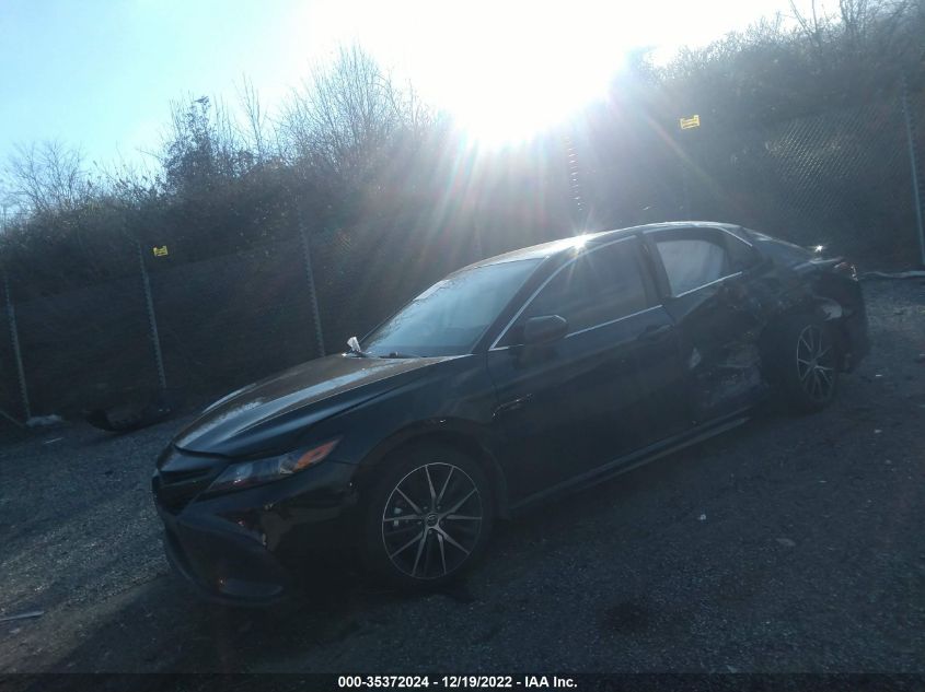 2021 TOYOTA CAMRY HYBRID SE VIN: 4T1G31AK1MU555366