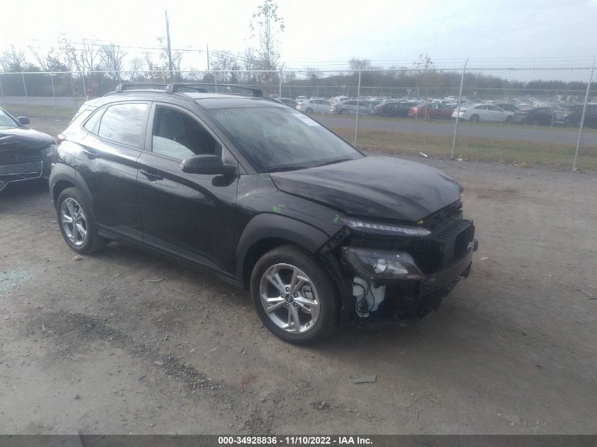 2022 HYUNDAI KONA SEL VIN: KM8K62AB5NU821707
