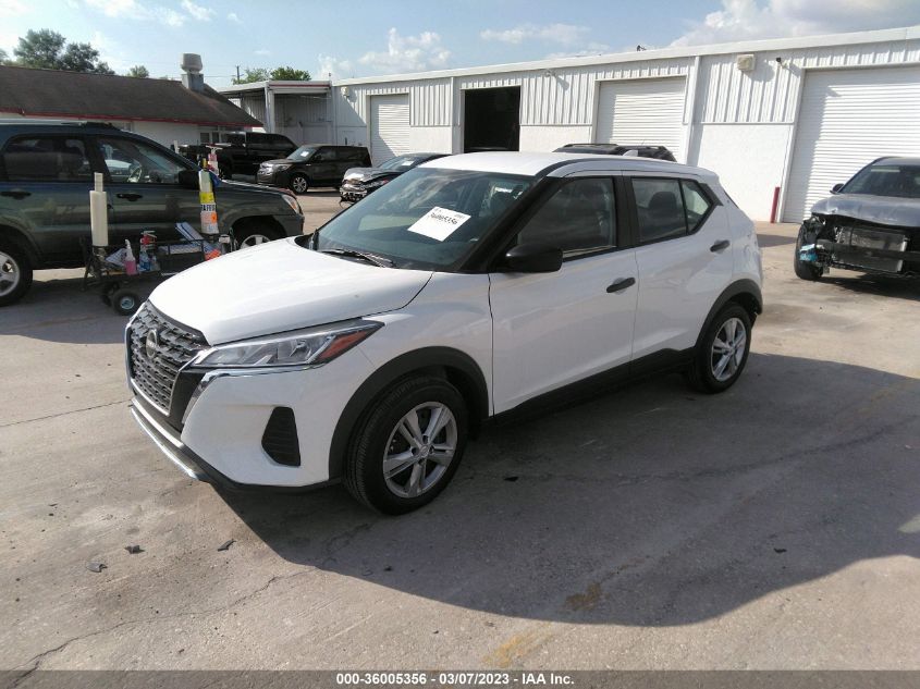 2022 NISSAN KICKS S VIN: 3N1CP5BV1NL519621