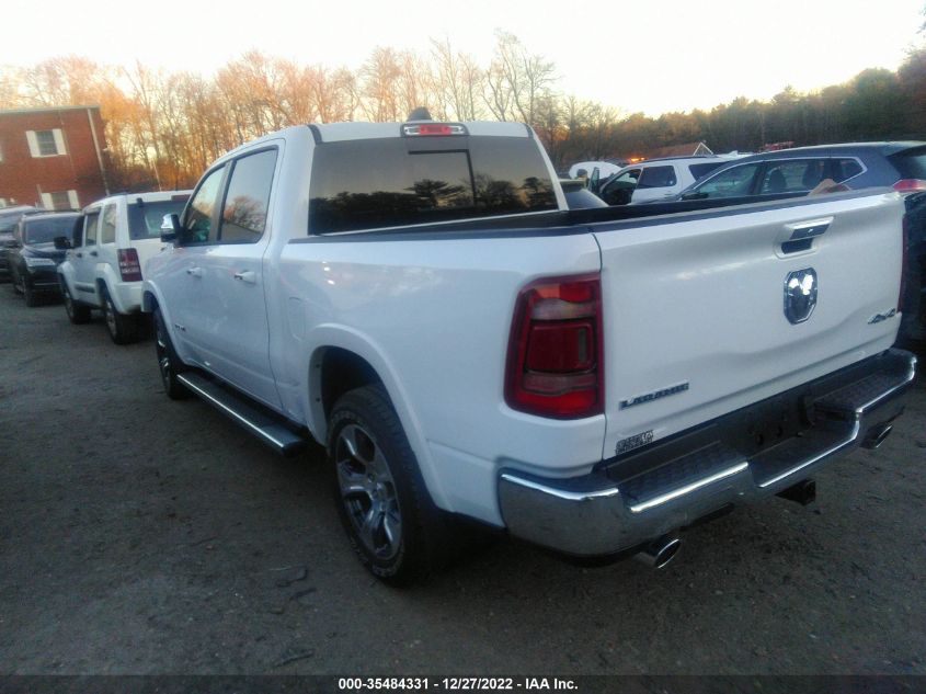 2022 RAM 1500 LARAMIE VIN: 1C6SRFJT2NN340505