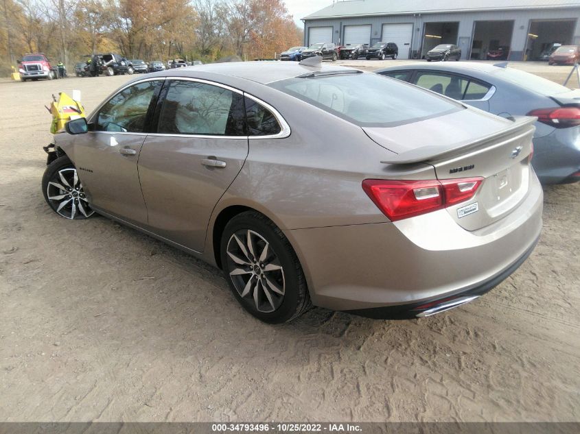 2022 CHEVROLET MALIBU RS VIN: 1G1ZG5ST2NF204867