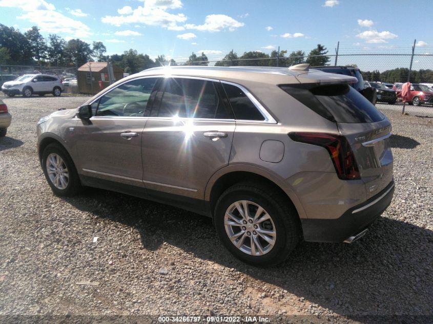 2022 CADILLAC XT5 AWD LUXURY VIN: 1GYKNBR41NZ112458