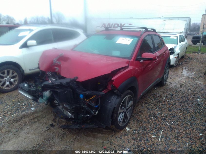 2021 HYUNDAI KONA ULTIMATE VIN: KM8K53A57MU692838